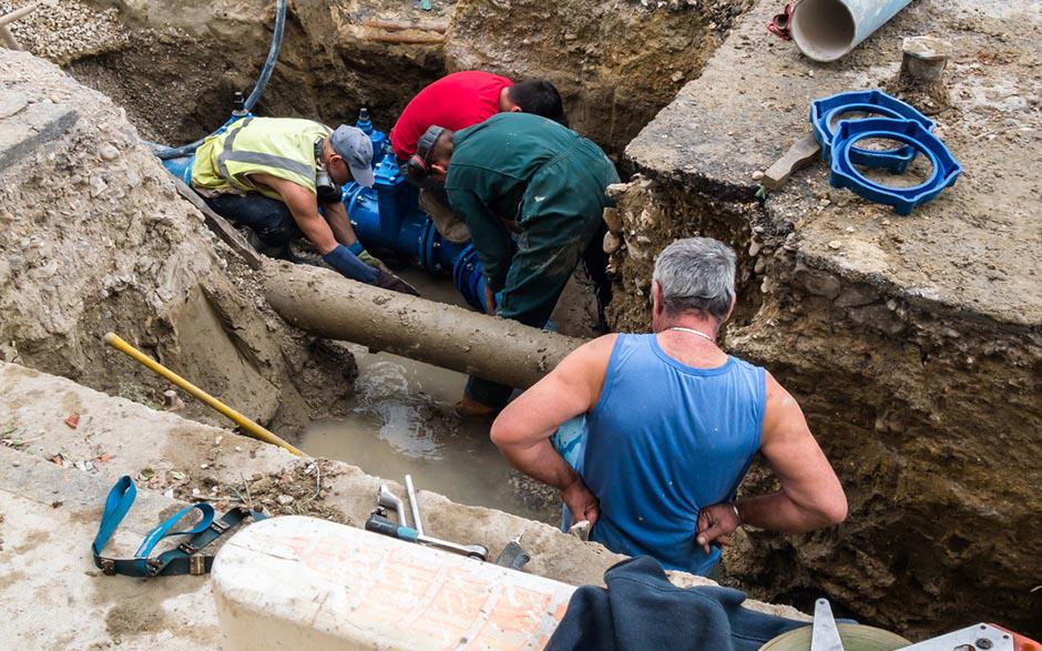 canalisation eaux usées bouchée Pantin